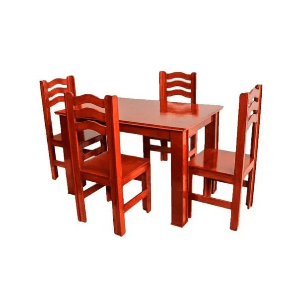 CBC Muebles Juego de Comedor c/ 4 Sillas Venezia